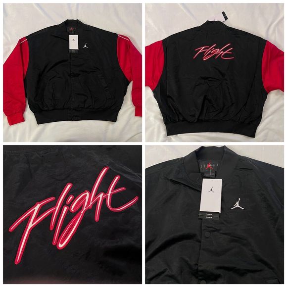 Nike Air Jordan Women's Flight Bomber Jacket - Picture 1 of 9